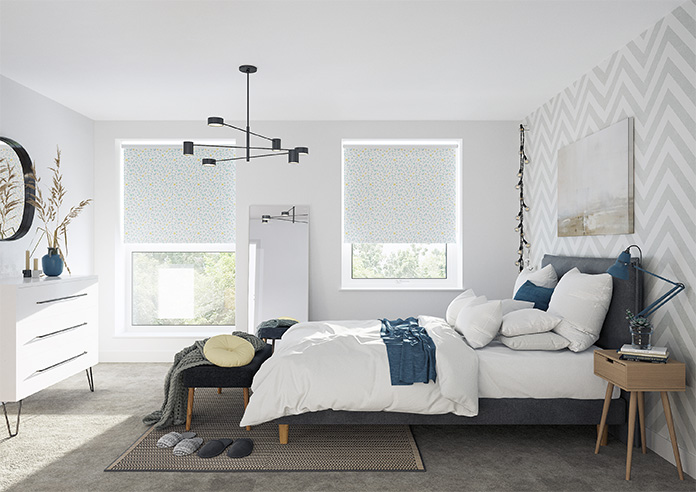 Spring Awakening, Powder Blue - Roller Blind - Image 8